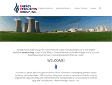 Tablet Screenshot of energyresourcesgroup.us
